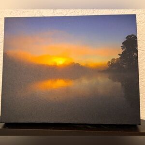 Sunrise Canvas Art Print 8x10